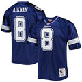 Troy Aikman Dallas Cowboys 1996 Authentic Throwback Retired Player Jersey - Navy