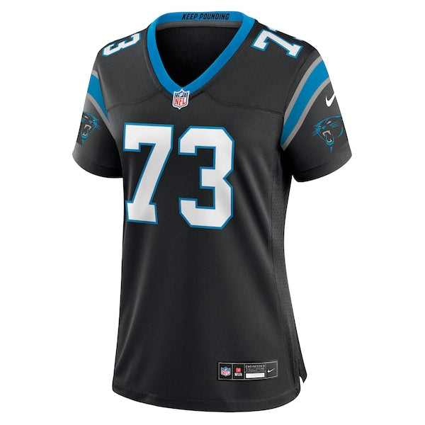 Rashard Lawrence Carolina Panthers Nike Women's  Game Jersey -  Black