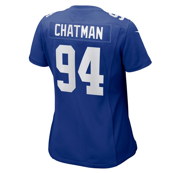 Elijah Chatman New York Giants Nike Women's  Game Jersey -  Royal