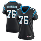 Calvin Throckmorton Carolina Panthers Nike Women's Team Game Jersey -  Black