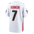 Bijan Robinson Atlanta Falcons Nike 2023 NFL Draft First Round Pick Game Jersey - White/Black