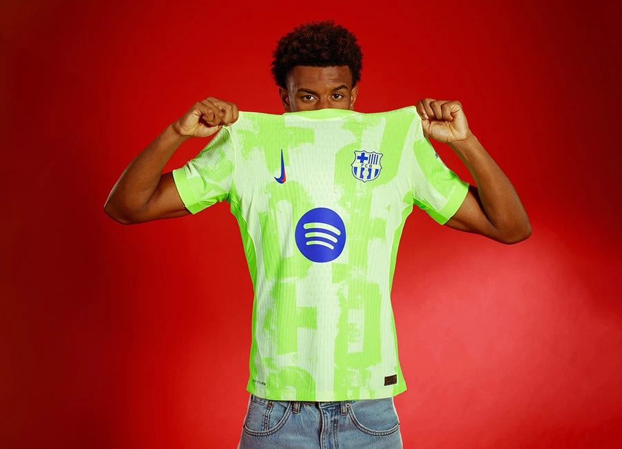 Barcelona 24/25 Nike Third Kit Blank Jersey - Yellow