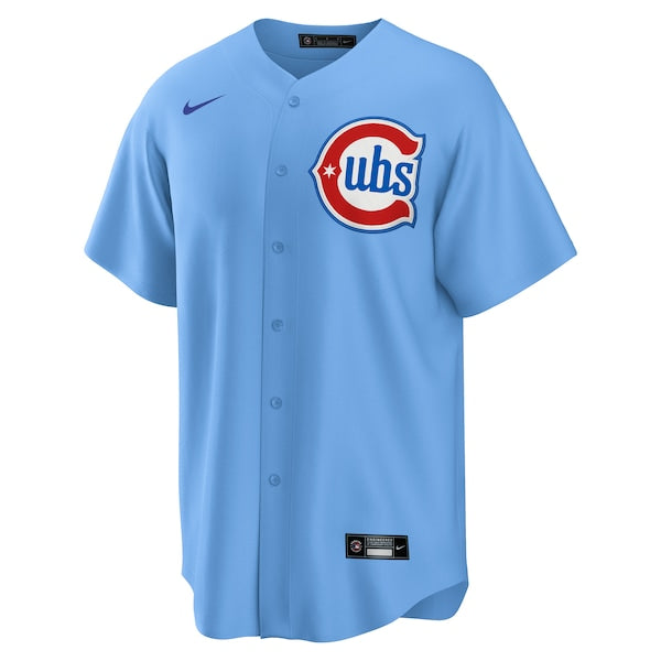 Chicago Cubs Nike 2nd Alternate Replica 2.0 Jersey - Light Blue