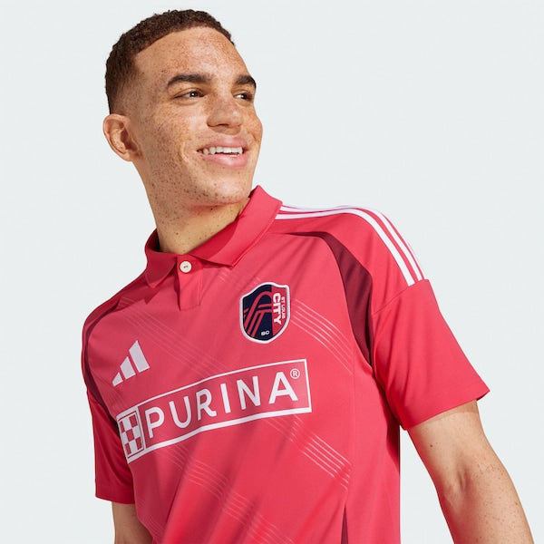 St. Louis City SC adidas 2025 Forever CITY Red Replica Jersey - Red