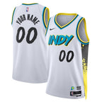 Indiana Pacers Nike Unisex 2024/25 Custom Swingman Jersey - City Edition - White