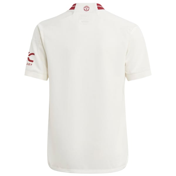 Manchester United adidas Youth 2023/24 Third Replica Jersey - White