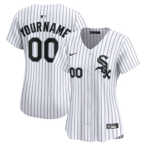 Chicago White Sox Nike Women's Home Limited Custom Jersey - White