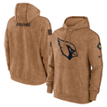 Arizona Cardinals Men's Nike Brown 2023 Salute To Service Club Pullover Hoodie