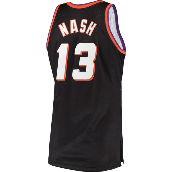 Steve Nash Phoenix Suns 1996/97 Hardwood Classics Authentic Jersey - Black
