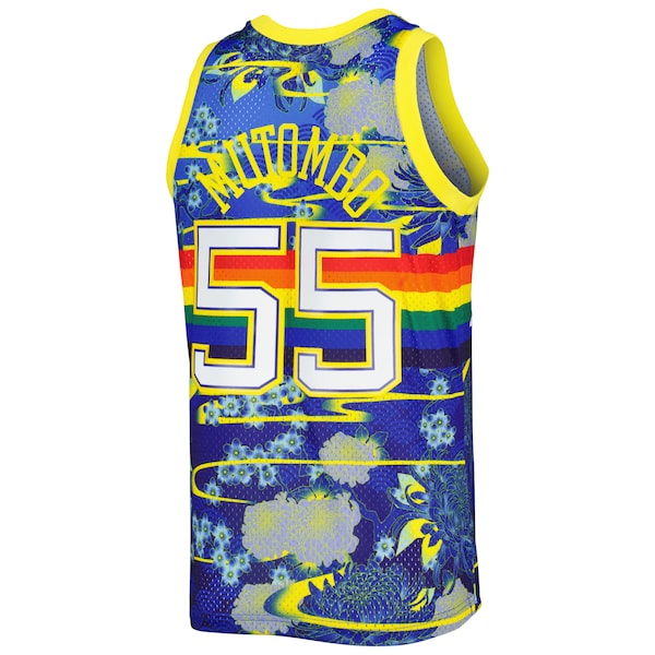 Dikembe Mutombo Denver Nuggets Hardwood Classics Lunar New Year Swingman Jersey - Blue