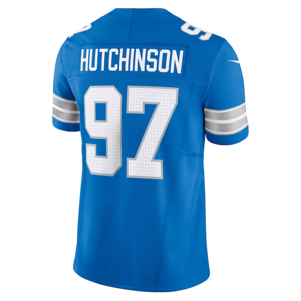 Aidan Hutchinson Detroit Lions Nike Vapor F.U.S.E. Limited Jersey - Blue