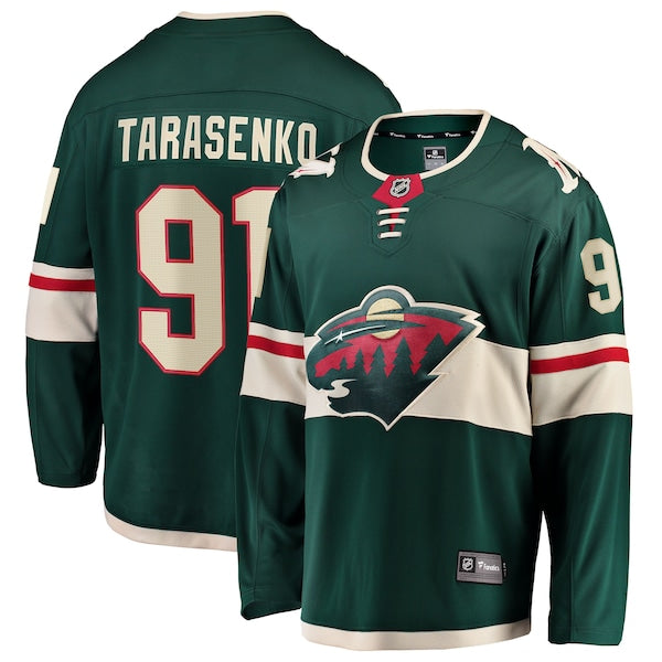Vladimir Tarasenko Minnesota Wild  Home Breakaway Jersey - Green