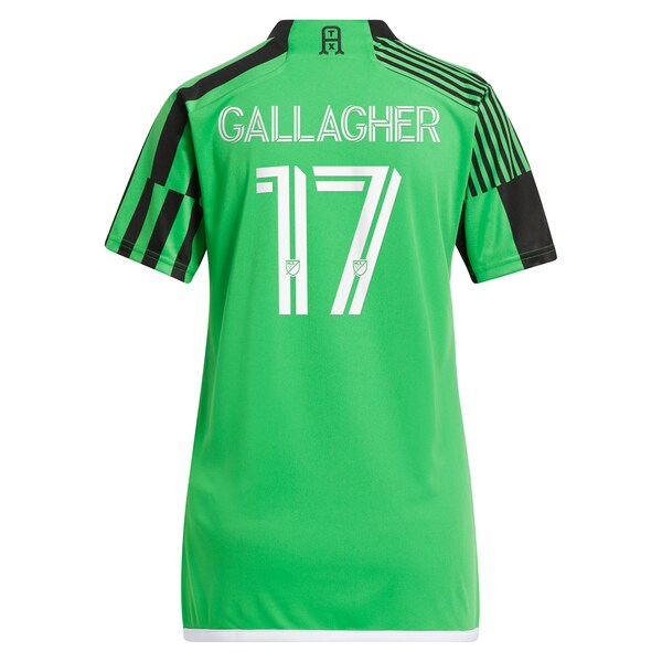 Jon Gallagher Austin FC adidas Women's 2024 Las Voces Kit Replica Player Jersey – Green