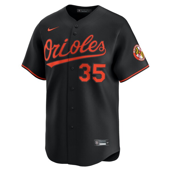 Adley Rutschman Baltimore Orioles Nike Alternate Limited Player Jersey - Black/White