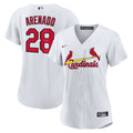 Nolan Arenado St. Louis Cardinals Nike Women's Home Replica Jersey - White/Light Blue/Cream
