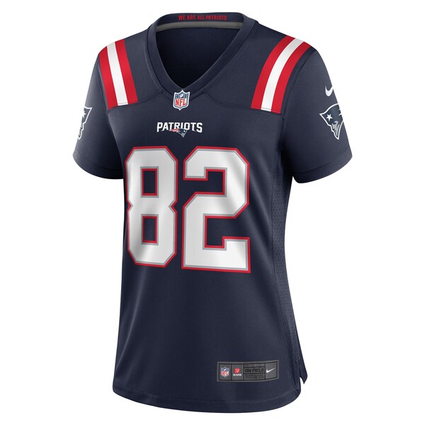 T.J. Luther New England Patriots Nike Women's Team Game Jersey -  Navy