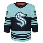 Philipp Grubauer Seattle Kraken Youth Special Edition 2.0 Premier Player Jersey - Teal