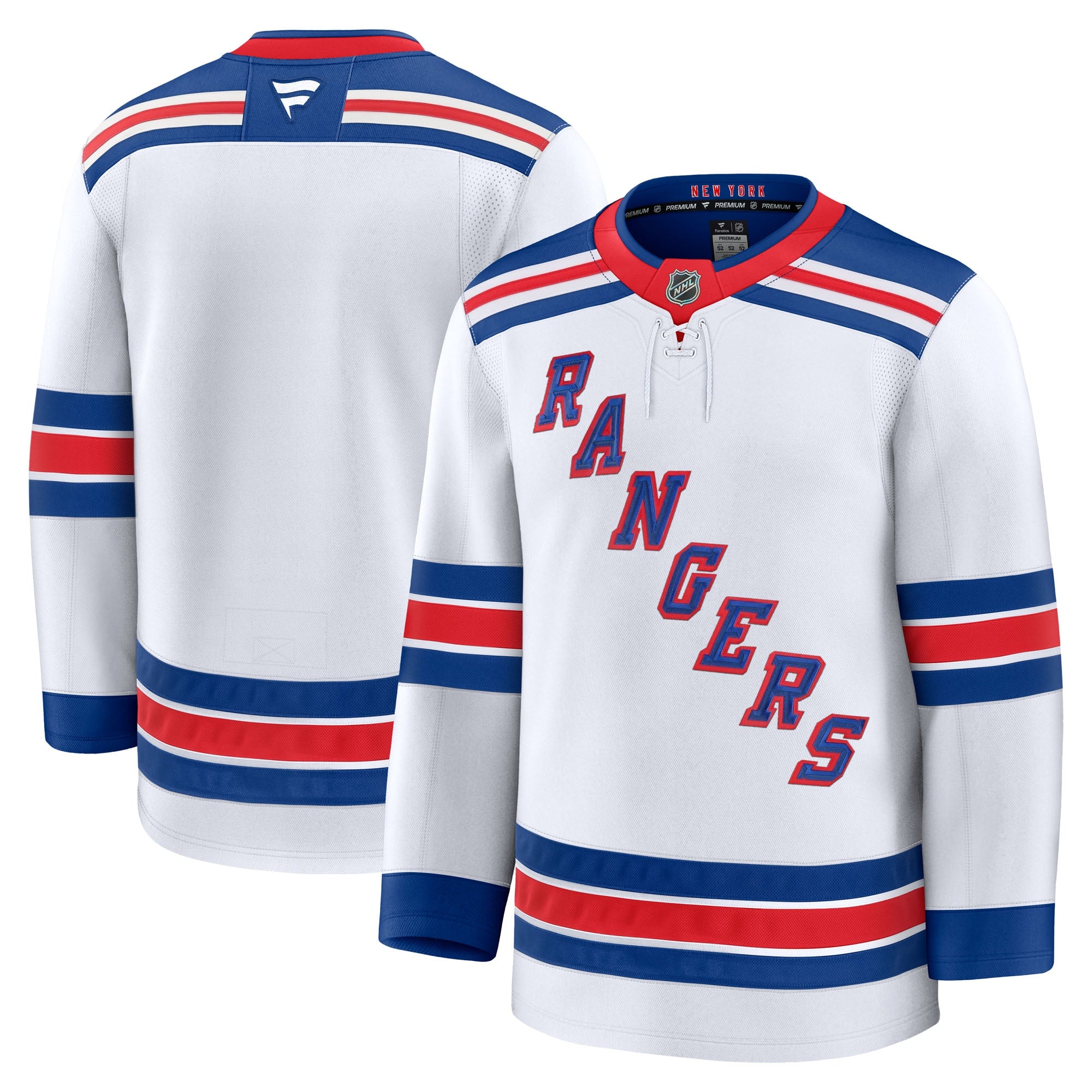 New York Rangers  Alternate Premium Jersey - Navy/Blue/White