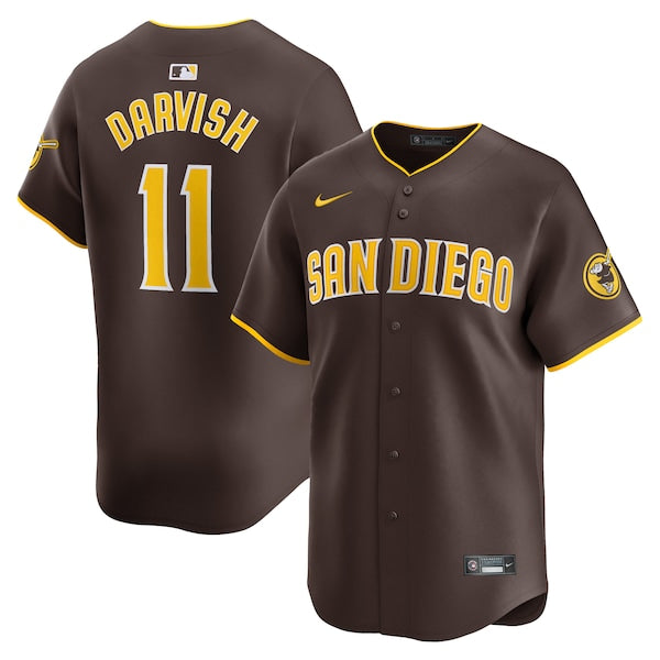 Yu Darvish San Diego Padres Nike Away Limited Player Jersey - Red/White