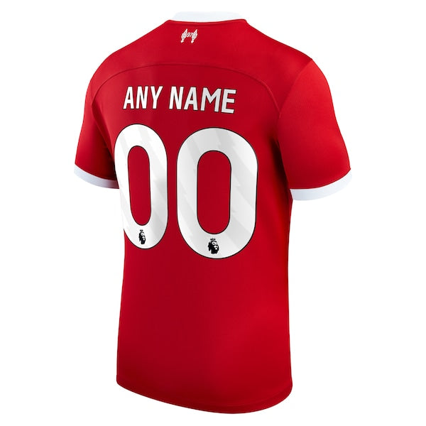 Liverpool Nike 2023/24 Home Replica Custom Jersey - Red