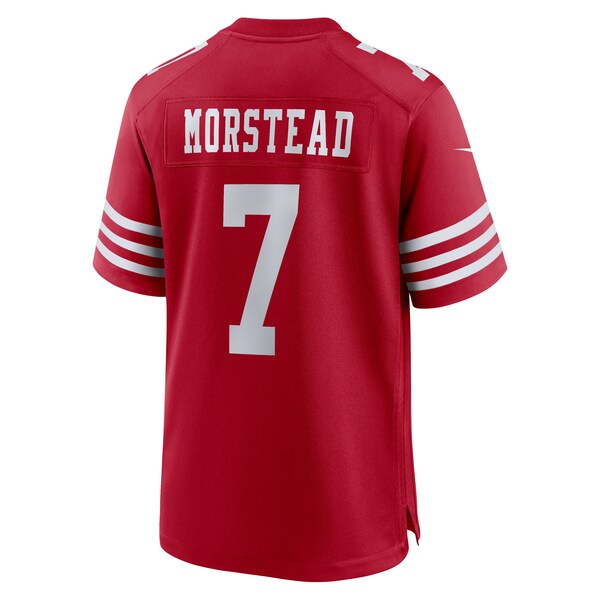 Thomas Morstead San Francisco 49ers Nike Team Game Jersey -  Scarlet