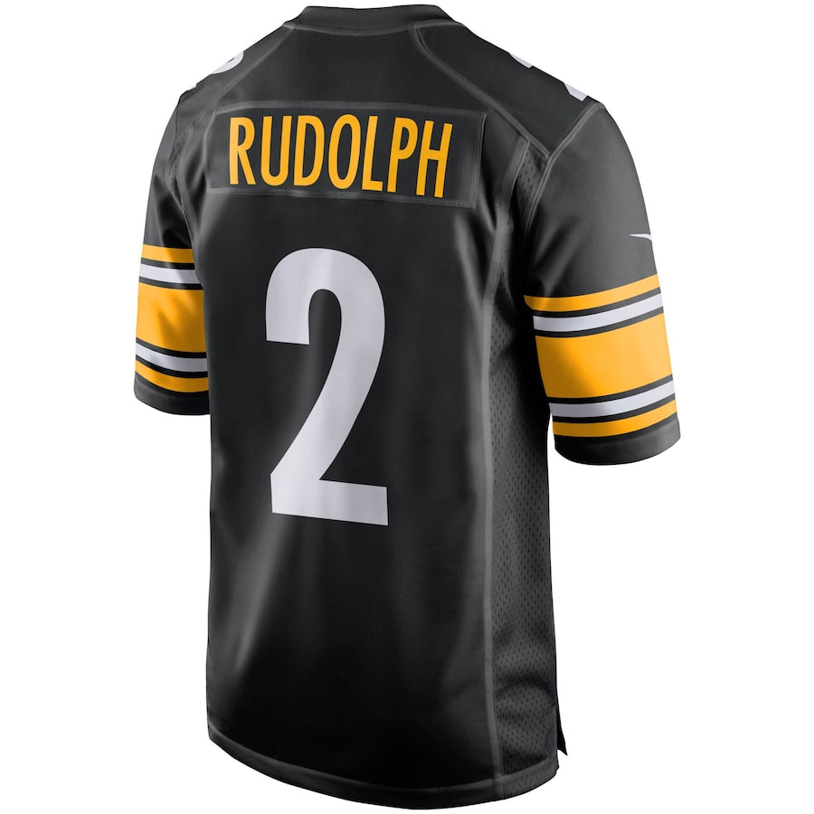 Mason Rudolph Pittsburgh Steelers Nike  Game Jersey -  Black