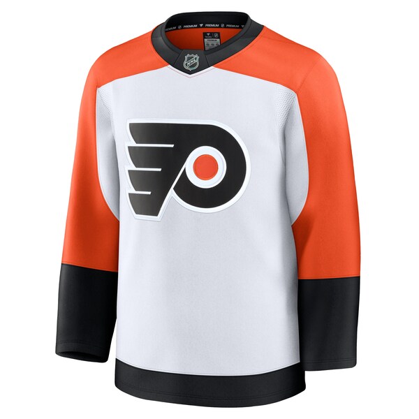 Philadelphia Flyers  Away Premium Jersey - White/Burnt Orange/Black