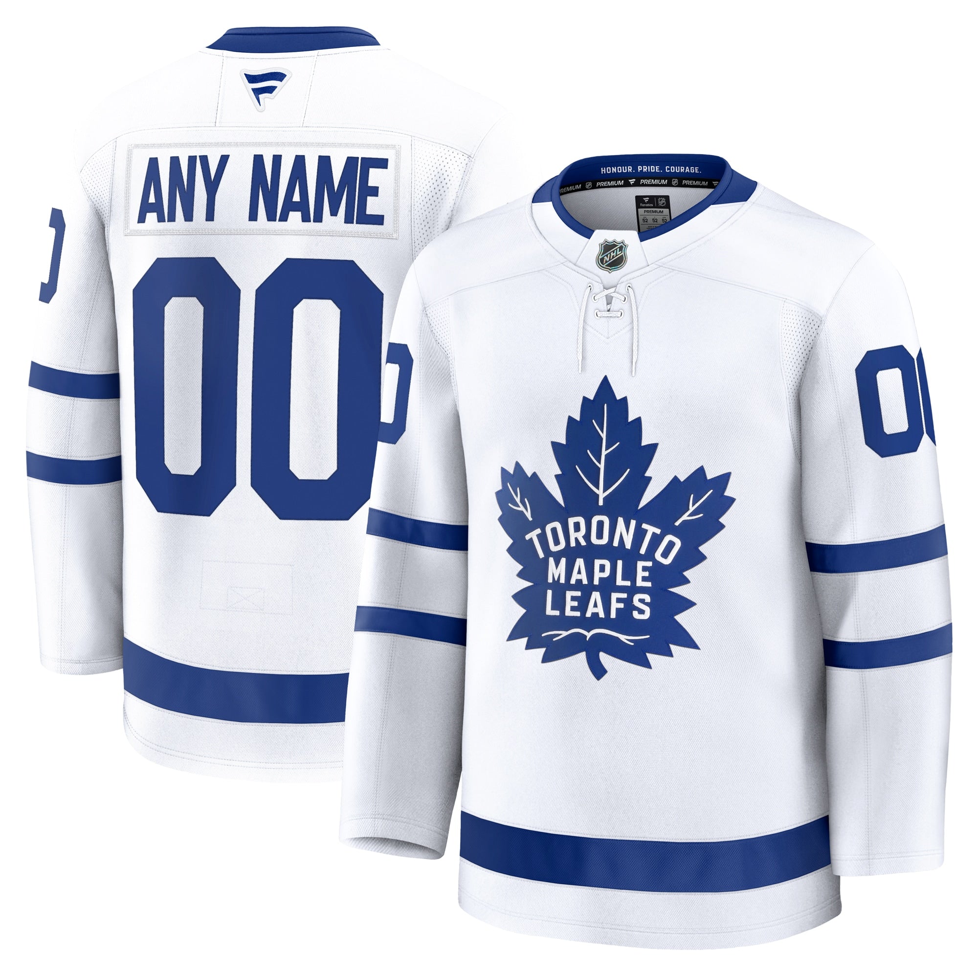 Toronto Maple Leafs x drew house  Alternate Premium Custom Jersey - Black/Blue/White