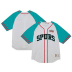 San Antonio Spurs Practice Day Baseball Jersey - White