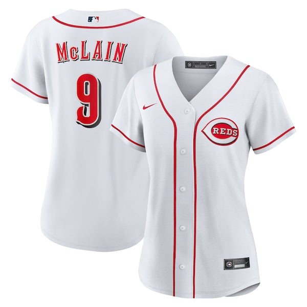 Matt McLain Cincinnati Reds Nike Women's Home Replica Jersey - White