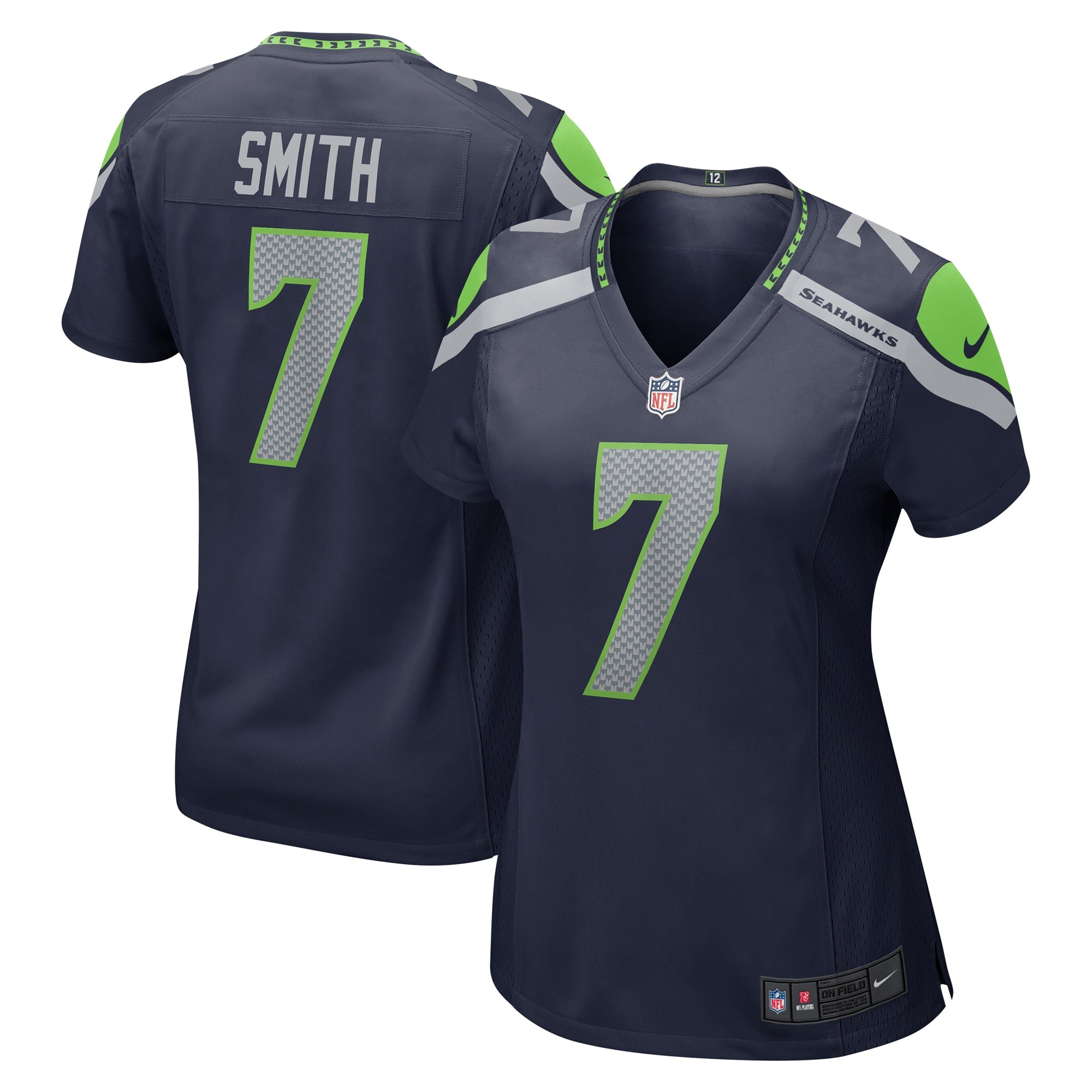 Geno Smith Seattle Seahawks Nike Women's Player Jersey - Royal/Navy