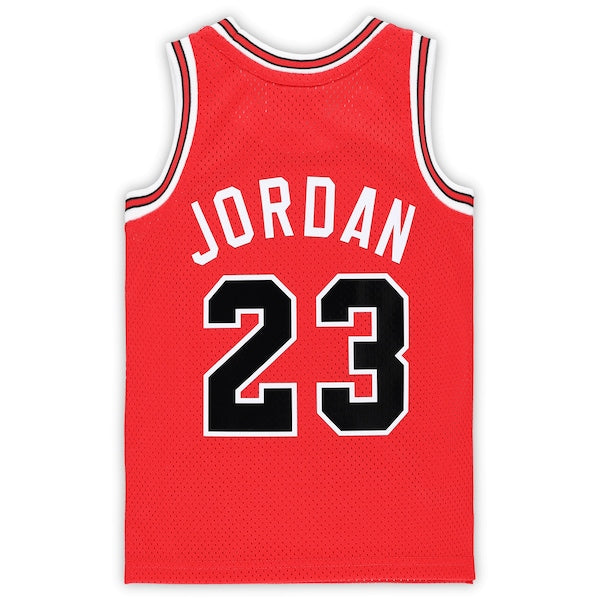 Michael Jordan Chicago Bulls Preschool Hardwood Classics 1984/85 Authentic Swingman Jersey - Red