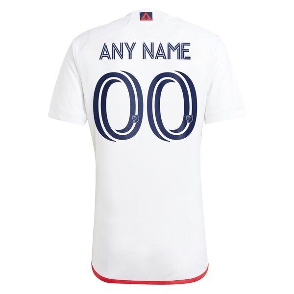 New England Revolution adidas 2024 Defiance Replica Custom Jersey - White