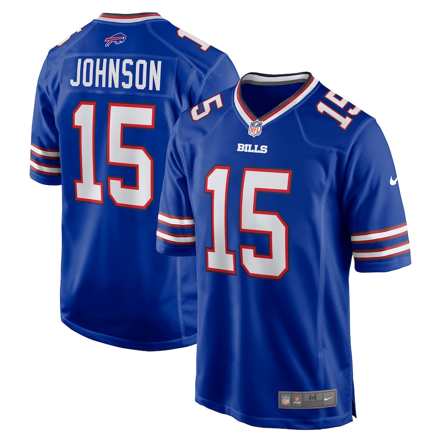 Braydon Johnson Buffalo Bills Nike Team Game Jersey - Royal