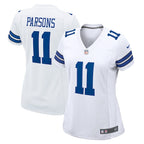 Micah Parsons Dallas Cowboys Nike Women's Game Player Jersey - White/Navy