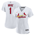 St. Louis Cardinals Nike Women's #1 Bride Home Replica Jersey - White