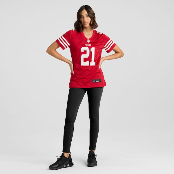 Deion Sanders San Francisco 49ers Nike Women's Retired Player Game Jersey - Scarlet