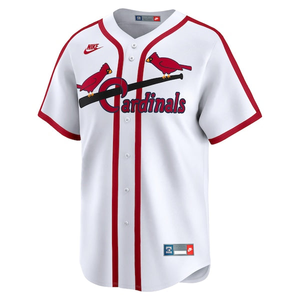 St. Louis Cardinals Nike Cooperstown Collection Limited Jersey - White/Blue