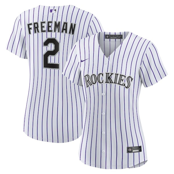 Tyler Freeman Colorado Rockies Nike Women's Home Replica Jersey - White