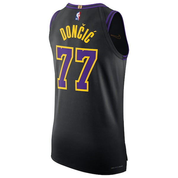 Luka Dončić Los Angeles Lakers Nike Unisex 2025/26 Authentic Jersey - City Edition - Black