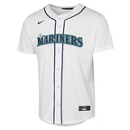 Julio Rodriguez Seattle Mariners Nike Youth Home Replica Player Jersey - White