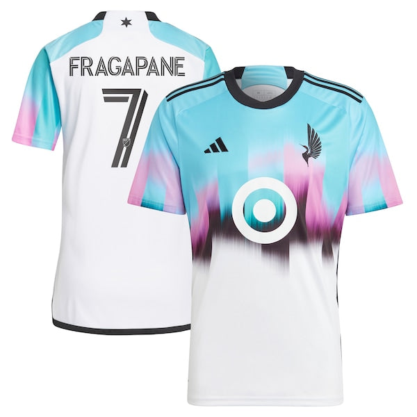 Franco Fragapane Minnesota United FC adidas 2023 The Northern Lights Kit Replica Jersey - White