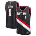 Deni Avdija Portland Trail Blazers  Youth Fast Break Replica Player Jersey - Icon Edition - Black