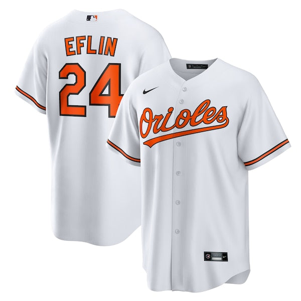 Zach Eflin Baltimore Orioles Nike Home Replica Jersey - White