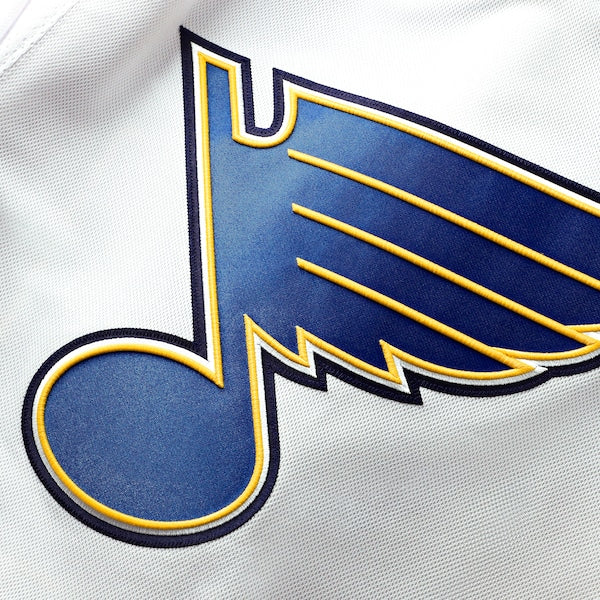 St. Louis Blues  Away Premium Custom Jersey - White/Blue