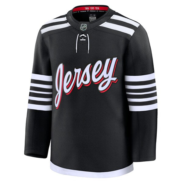 New Jersey Devils  Alternate Premium Jersey - Black/Red/White