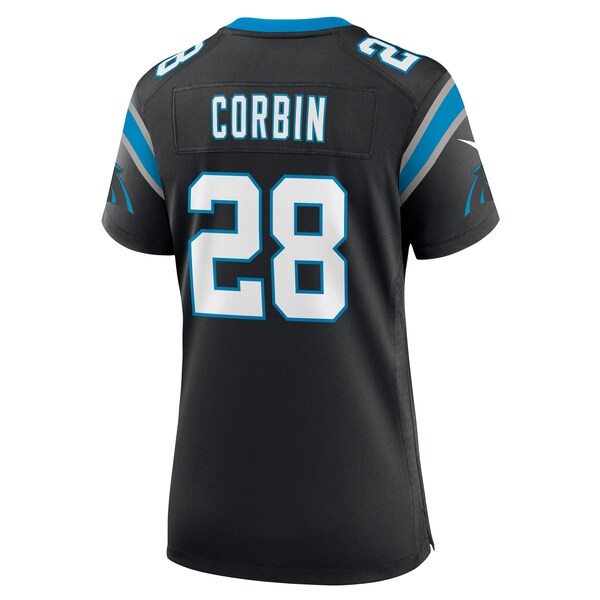 Jashaun Corbin Carolina Panthers Nike Women's Team Game Jersey -  Black