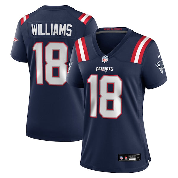Kyle Williams New England Patriots Nike Women's Team Game Jersey -  Navy