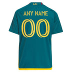 LA Galaxy adidas Youth 2024 LA Kit Replica Custom Jersey - Green