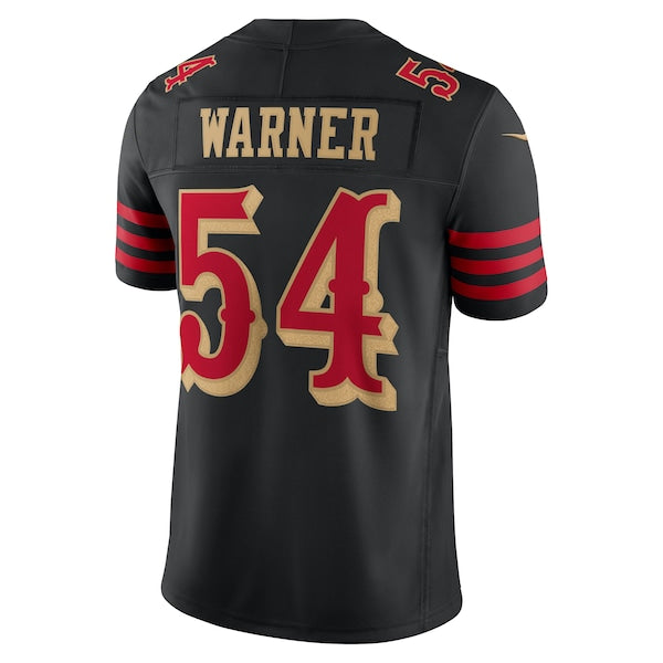 Fred Warner San Francisco 49ers Nike 2025 Rivalries Collection Vapor F.U.S.E Limited Jersey - Black